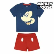 Pijama de Verão Mickey Mouse 73457 Azul Marinho Bebés e Crianças - nacloset