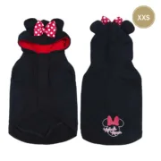 Camisola para Cães Minnie Mouse XXS Preto Animais de Estimação - nacloset