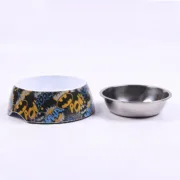 Comedouro para Cão Batman Melamina 410 ml Metal Multicolor Animais de Estimação - nacloset 2
