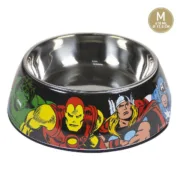 Comedouro para Cão Marvel Melamina 410 ml Vermelho Metal Animais de Estimação - nacloset 2