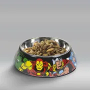 Comedouro para Cão Marvel 760 ml Melamina Vermelho Metal Animais de Estimação - nacloset 2