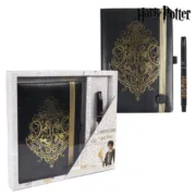Set de Papelaria Harry Potter Preto Conjuntos de papelaria - nacloset