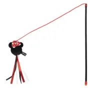 Brinquedo para gatos Minnie Mouse Preto Animais de Estimação - nacloset