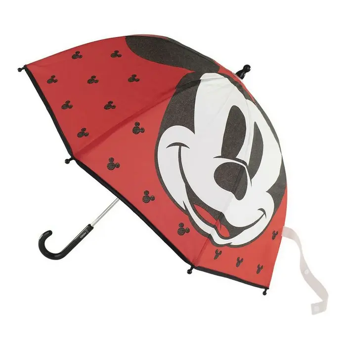 Guarda-Chuva Mickey Mouse Vermelho (Ø 71 cm) Bebés e Crianças - nacloset 2