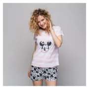Pijama Minnie Mouse Branco (Adultos) Mulher Moda | Acessórios - nacloset 2