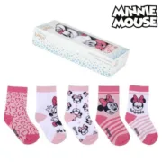 Meias Minnie Mouse Bebés e Crianças - nacloset