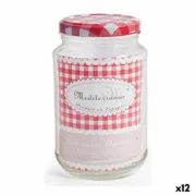 Boião de Vidro Mediterraneo A-370 Multiusos Vidro 370 ml 7,2 x 12 cm (12 Unidades) A Preço de Revenda - nacloset
