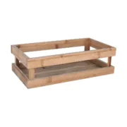 Caixa de Armazenagem Inde Bambu 32,5 x 17,6 x 10 cm (3 Unidades) A Preço de Revenda - nacloset 2