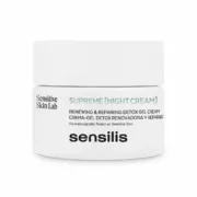 Creme Antirrugas de Noite Sensilis Supreme Real Detox 50 ml Cremes anti-rugas e hidratantes - nacloset