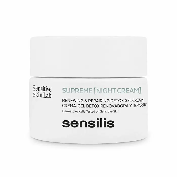 Creme Antirrugas de Noite Sensilis Supreme Real Detox 50 ml Cremes anti-rugas e hidratantes - nacloset