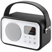 Rádio Portátil Sunstech RPBT450 Bluetooth 2,5W Preto 2,5 W Colunas Bluetooth - nacloset