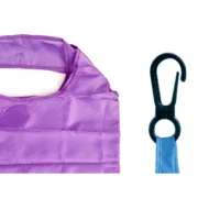 Saco Dobrável Roxo Azul 2 x 12,5 x 7 cm Rosa-escuro (42 x 40 cm) Acessórios de Moda - nacloset 2