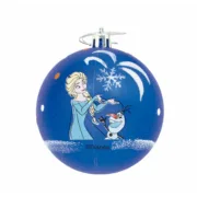 Bola de Natal Frozen Memories 6 Unidades Azul Branco Plástico (Ø 8 cm) Casa | Jardim - nacloset