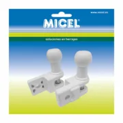 Suporte para toldo Micel TLD01 Branco 6,9 x 3,07 x 7,32 cm Corrimão Casa | Jardim - nacloset 2