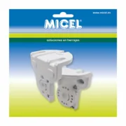 Suporte para toldo Micel TLD03 Branco 11,3 x 8,5 x 11 cm Eixo Casa | Jardim - nacloset 2