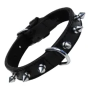 Coleira para Cães Gloria Preto Picos (40 cm) Animais de Estimação - nacloset