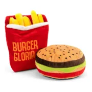 Brinquedo para cães Gloria Hamburdog 14 x 6 cm Hambúrguer Animais de Estimação - nacloset 2