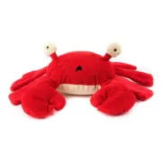 Brinquedo de peluche para cães Gloria Coco Caranguejo Poliéster Borracha Eva Polipropileno Animais de Estimação - nacloset