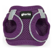 Arnês para Cães Gloria Air Mesh Trek Star Ajustável Roxo Tamanho XXXS (18-20 cm) Animais de Estimação - nacloset