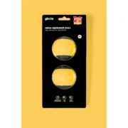 Bola para Animais de Estimação Gloria PLAY AND RUN Amarelo TPR M 6,35 cm 2 Unidades Animais de Estimação - nacloset 2