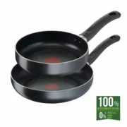 Frigideira Tefal EASY COOK 2UDS Branco Aço inoxidável Cozinha | Gourmet - nacloset