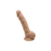 Dildo Realista Silexd Caramel Bege Consoladores - nacloset