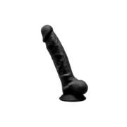 Dildo Realista Silexd Preto Consoladores - nacloset