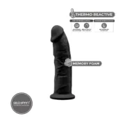 Dildo Realista Silexd Preto Consoladores - nacloset 2