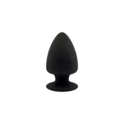 Plug Anal Silexd Preto Silicone XS Consoladores - nacloset