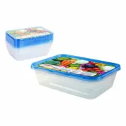 Conjunto de 10 Lancheiras Privilege 49786 500 ml Retangular 17,5 x 12 x 4 cm (24 Unidades) A Preço de Revenda - nacloset 2