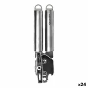 Abre-latas Quttin 23 x 8 x 4 cm Prateado Aço inoxidável (24 Unidades) A Preço de Revenda - nacloset