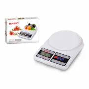 balança de cozinha Basic Home Digital 7 kg Branco 23 x 16 x 3,6 cm (6 Unidades) A Preço de Revenda - nacloset 2