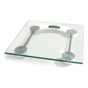 Balança digital para casa de banho Basic Home Transparente (6 Unidades) A Preço de Revenda - nacloset 2