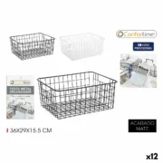 Cesta Multiusos Confortime 36 x 29 x 15,5 cm (12 Unidades) A Preço de Revenda - nacloset
