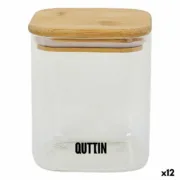 Frasco Quttin Bambu Quadrado 780 ml (12 Unidades) A Preço de Revenda - nacloset