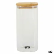 Frasco Quttin Bambu Quadrado 1,6 L (12 Unidades) A Preço de Revenda - nacloset