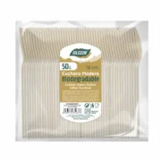 Conjunto de Colheres Algon Madeira 20 Unidades 16 x 3 x 1 cm Cozinha | Gourmet - nacloset 2