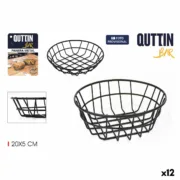 Cesta do Pão Quttin Metal Redonda 20 x 5 cm 4 mm (12 Unidades) A Preço de Revenda - nacloset