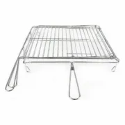 Grelhador Algon Cromado Giratório 40 x 45 x 10 cm (4 Unidades) A Preço de Revenda - nacloset 2