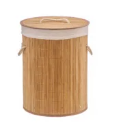 Cesto de Roupa Suja Caison Tecido Bambu 35 x 35 x 50 cm Casa | Jardim - nacloset