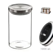 Frasco de Vidro Kozina 1 L Cozinha | Gourmet - nacloset 2