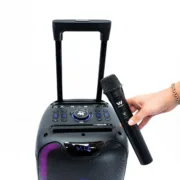 Altifalante Bluetooth portátil com microfone Woxter Rock’n’Roller ST Preto Colunas Bluetooth - nacloset 2