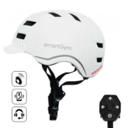 Capacete para Trotinete Elétrica Smartgyro SMART PRO Branco Eletrónica | Jogos - nacloset