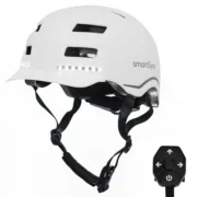 Capacete para Trotinete Elétrica Smartgyro SMART MAX Branco Eletrónica | Jogos - nacloset
