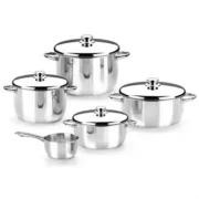 Bateria de Cozinha Monix M450001 Aço 5 Peças Conjuntos de tachos - nacloset
