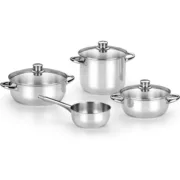 Bateria de Cozinha Monix OPTIMA 4 Peças Conjuntos de tachos - nacloset