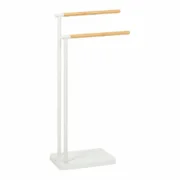 Toalheiro de Pé Andrea House ba72128 Branco Metal 30 x 20 x 78 cm Banho - nacloset