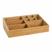 Organizador Multiusos Andrea House ba73010 Bambu 33 x 21 x 9 cm Casa | Jardim - nacloset