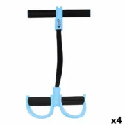 Bandas elásticas de resistência LongFit Sport   De pedal (4 Unidades) A Preço de Revenda - nacloset