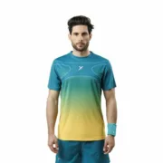 Camisola de Manga Curta Homem Drop Shot Alsai Campa Água-marinha Moda | Acessórios - nacloset